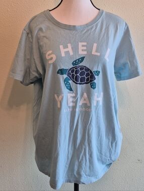 Life Is Good Shell Yeah Shirt Size XL